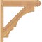 Ekena Millwork Balboa Smooth Arts and Crafts Outlooker, Western Red Cedar, 5 1/2"W x 24"D x 24"H OUT06X24X24BOA03SWR - alternate 4